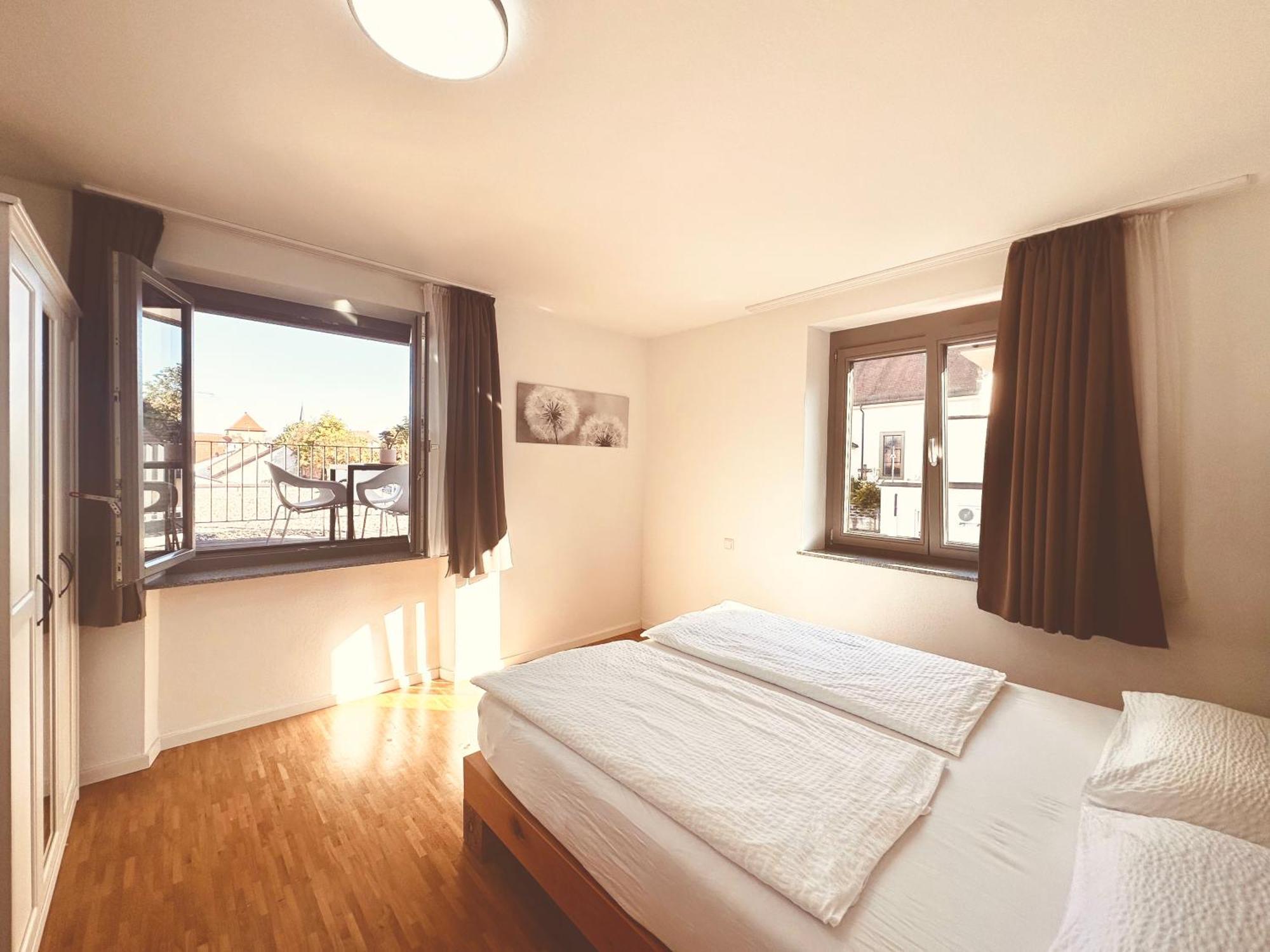 Stadthaus Neckarsulm Serviced Apartments - Stadthaus Schrade Exterior foto